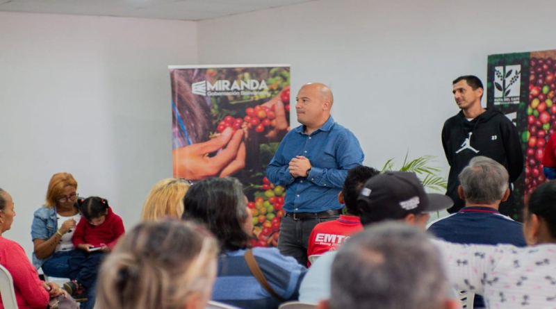 Programa de financiamiento fortalece producción de café en Altos Mirandinos
